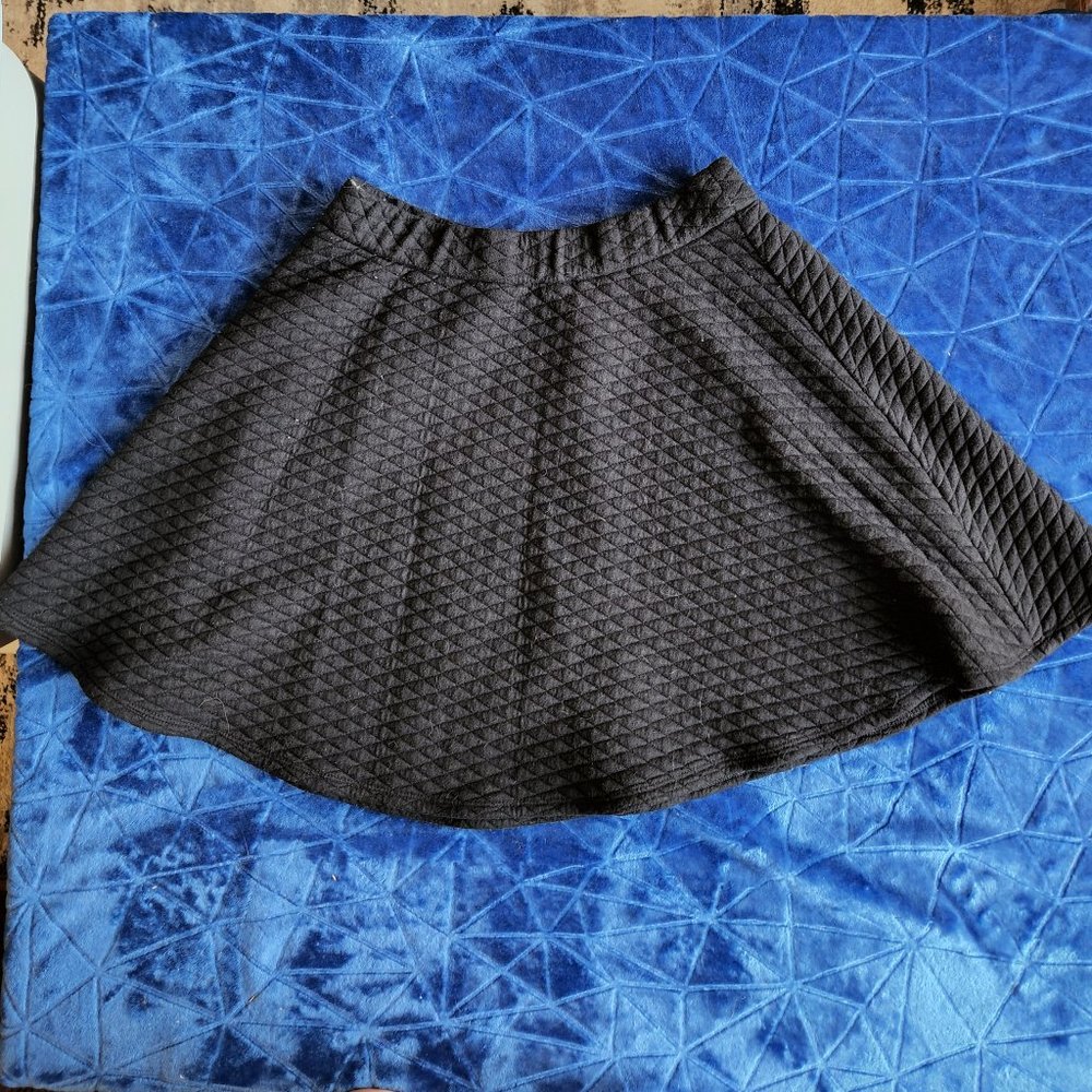 2 for $10 Lauren Conrad Black skater skirt Small